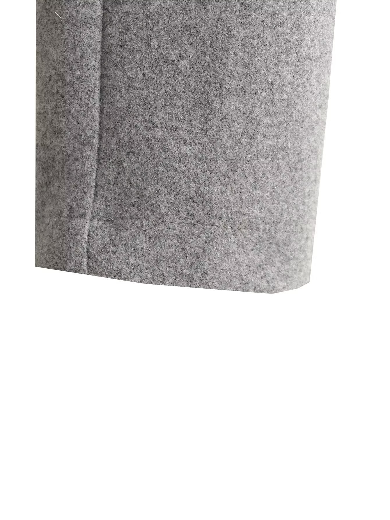 Chemise courte en tweed de style classique français